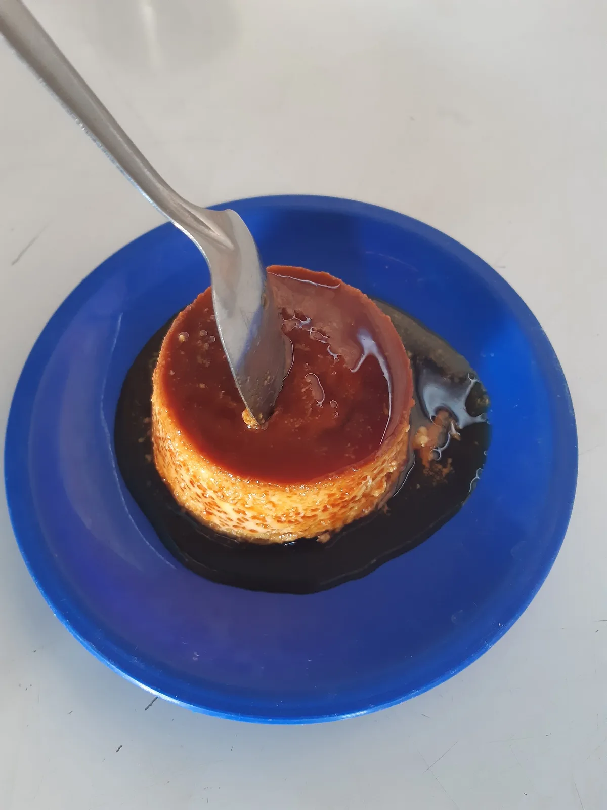 Flan napolitano de postre